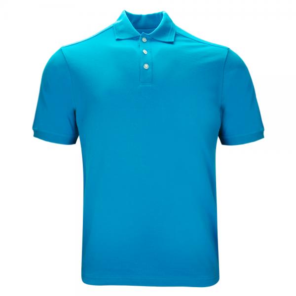 Men's Regular-fit Silk Cotton Royal Blue Shirt 